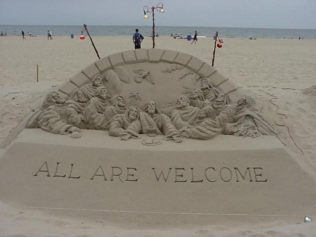 Christian Sand Sculptures by Chuck Ritchey, Sr.