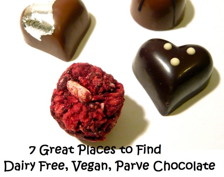 7 Great Places to Find Dairy Free, Vegan, (Parve) Chocolate Online