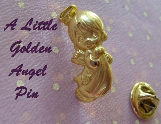 A Little Golden Angel Pin Inspiration