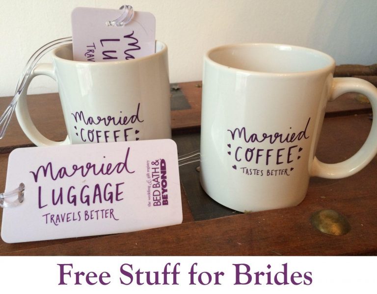 Free Stuff for Brides 2016 with No Purchase Required (Successes)