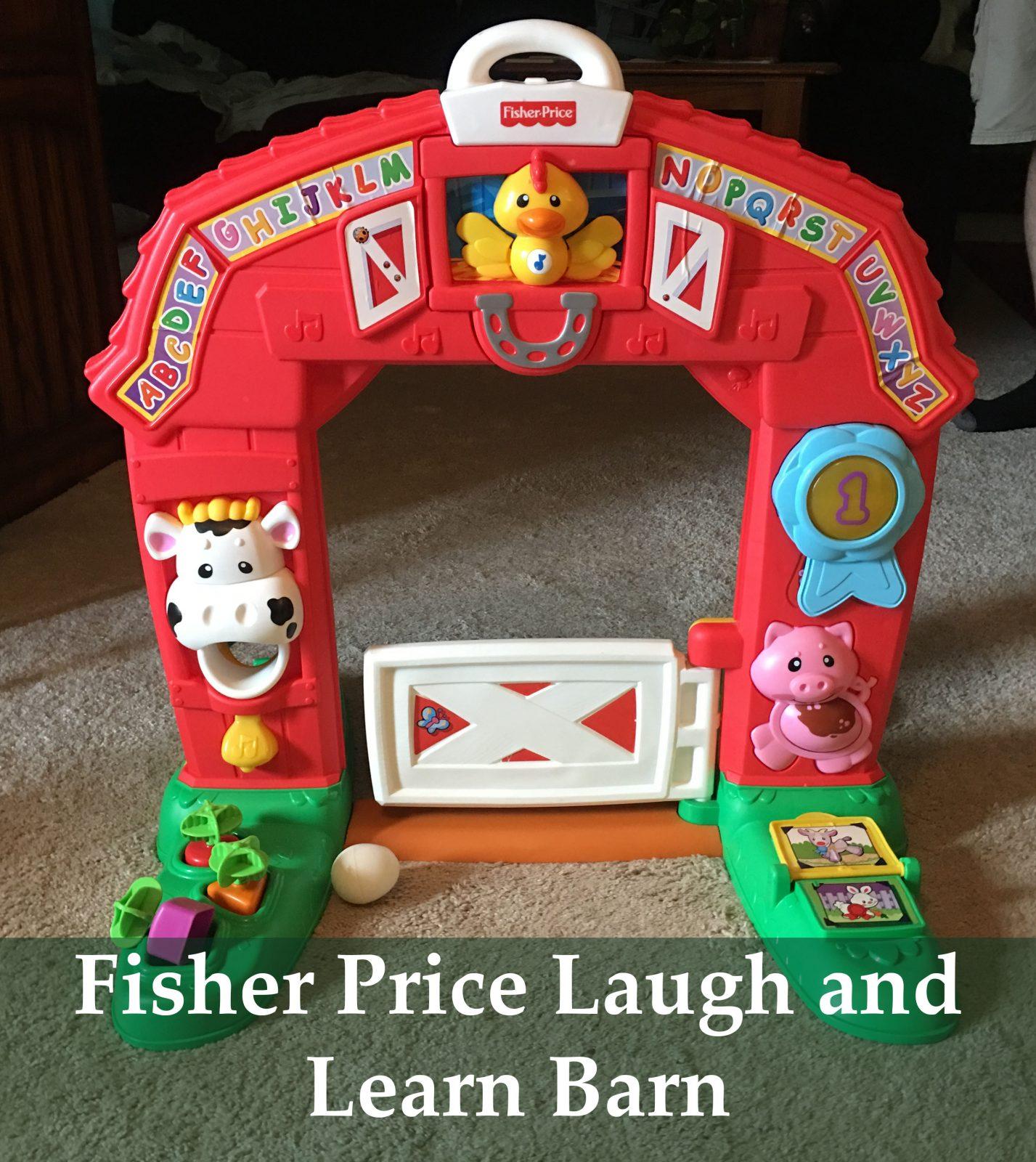 Fisher-Price Laugh and Learn Sweet Sounds Barn Farm Crawl veggie part carrot toy 