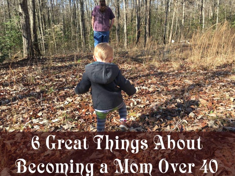 6 Great Things About Being a New Mom Over 40