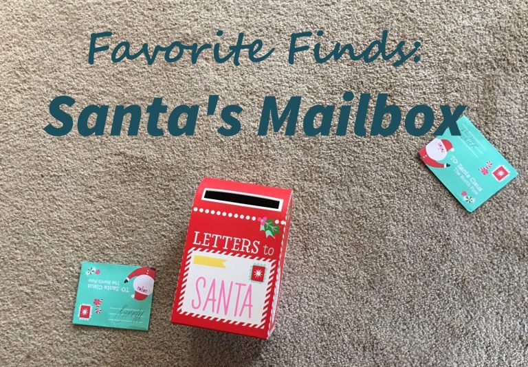 Favorite Finds – Santa’s Mailbox from Target – Christmas 2018
