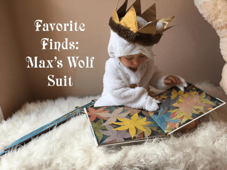 Favorite Finds – Where the Wild Things Are Max Costume