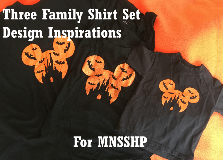 Family Shirts – Three Different Sets for Disney’s MNSSHP