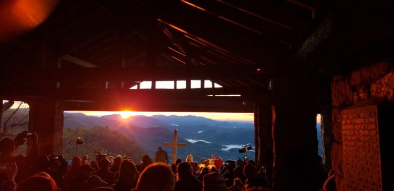 Easter Sunday in the Mountains – Pretty Place Chapel, South Carolina