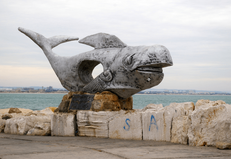 Jonah and the Whale Memorial Sculptures in Israel