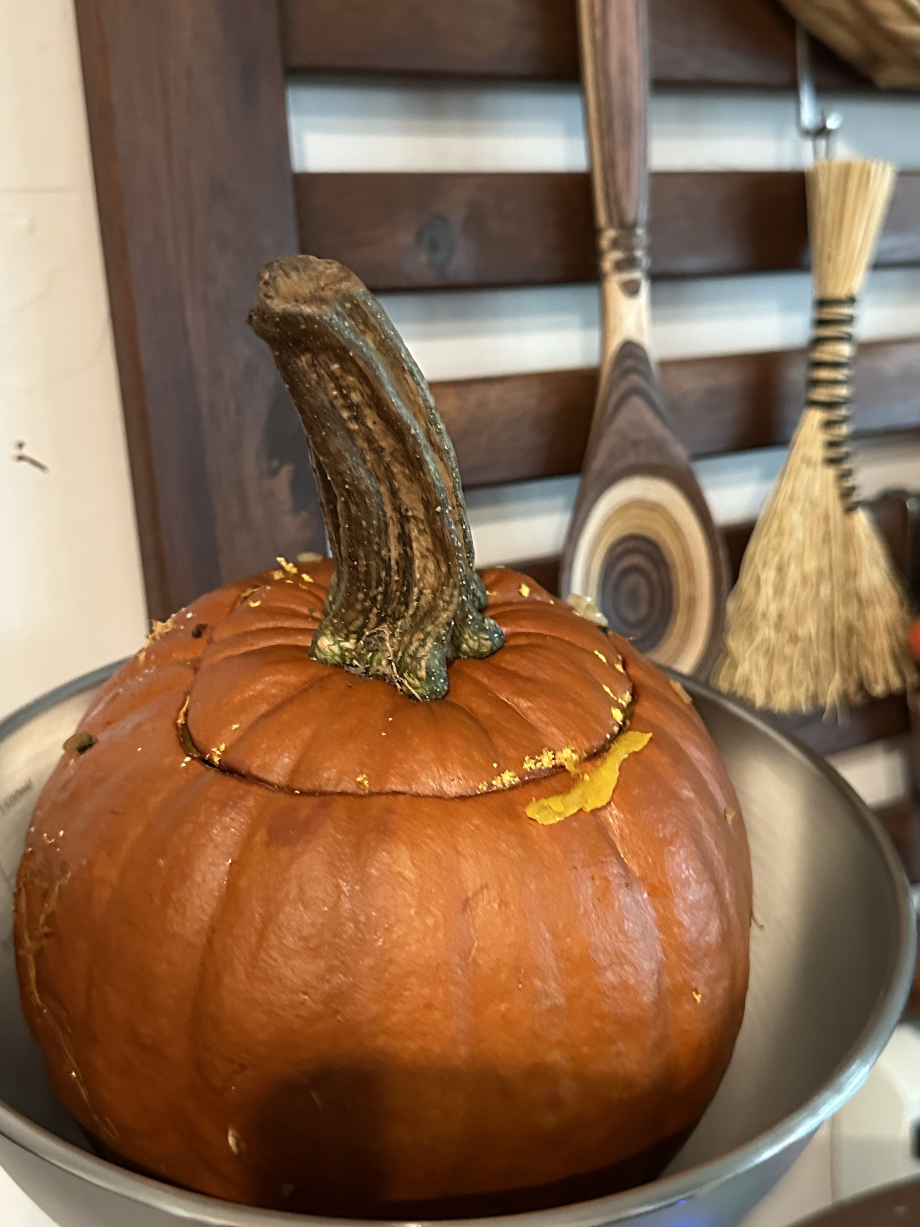 Stuffed Pumpkin Recipe - Curious and Cozy